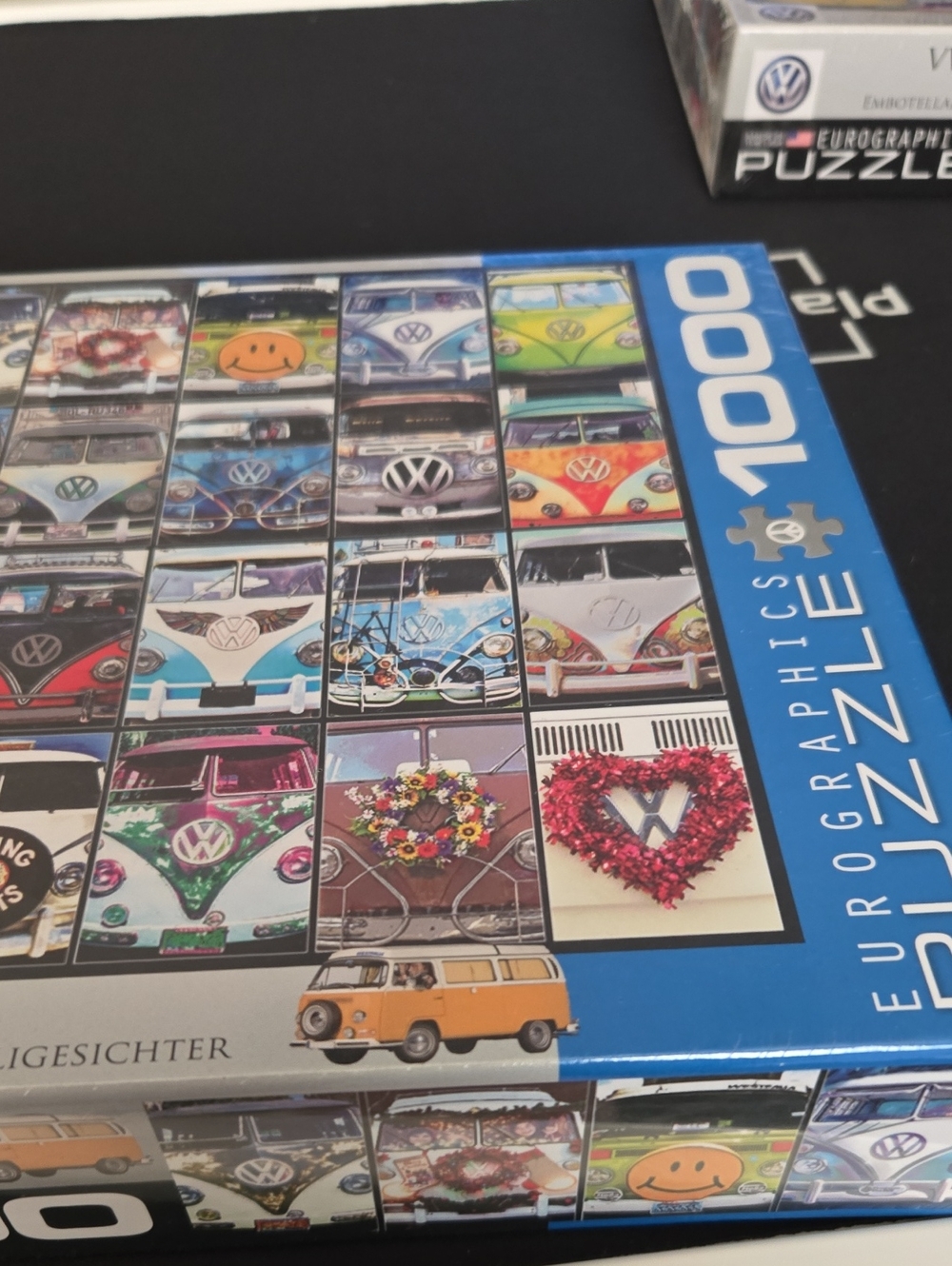 Eurographics puzzle VW Cool Faces 1000 pieces. NWT. Factory Sealed. - Picture 3 of 7